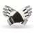 MADMAX Clasic White/Black Kesztyű XXL