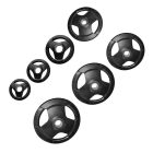 PL26 (30 mm) Fekete fogós gumírozott tárcsa 25 kg
