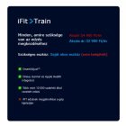 1 éves iFIT® TRAIN edzésprogram előfizetés – interaktív edzéshez