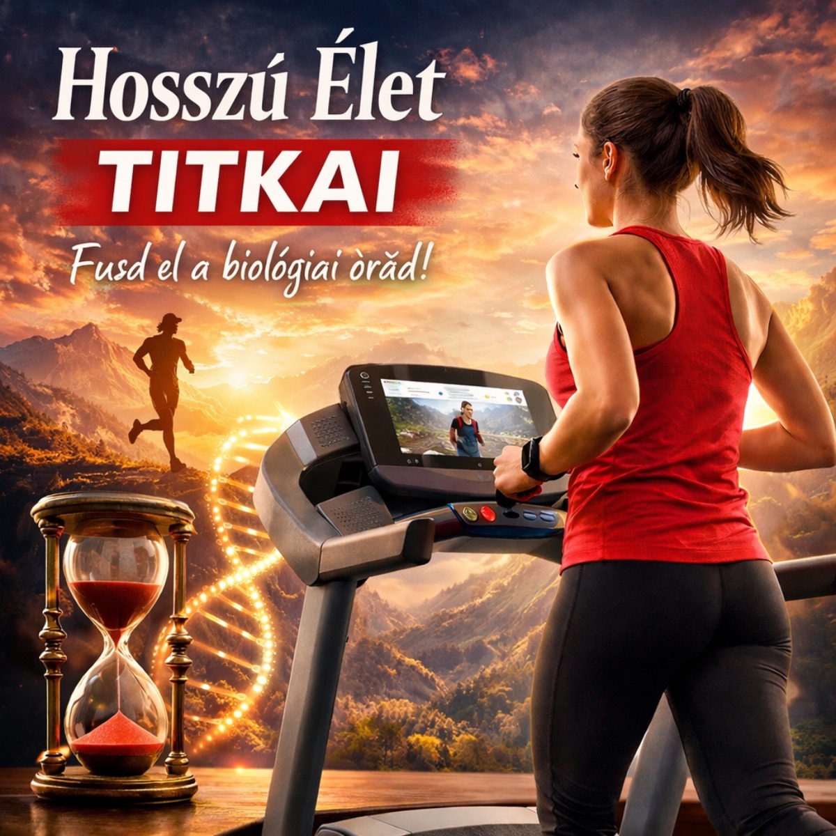 A hosszú élet titka a lábaid alatt: Hány extra évet ad neked a futópad?